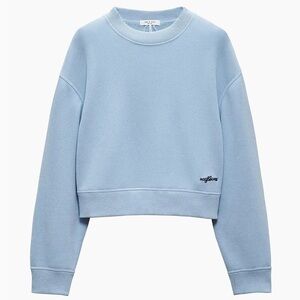 rag & bone Light Blue Sweatshirt
